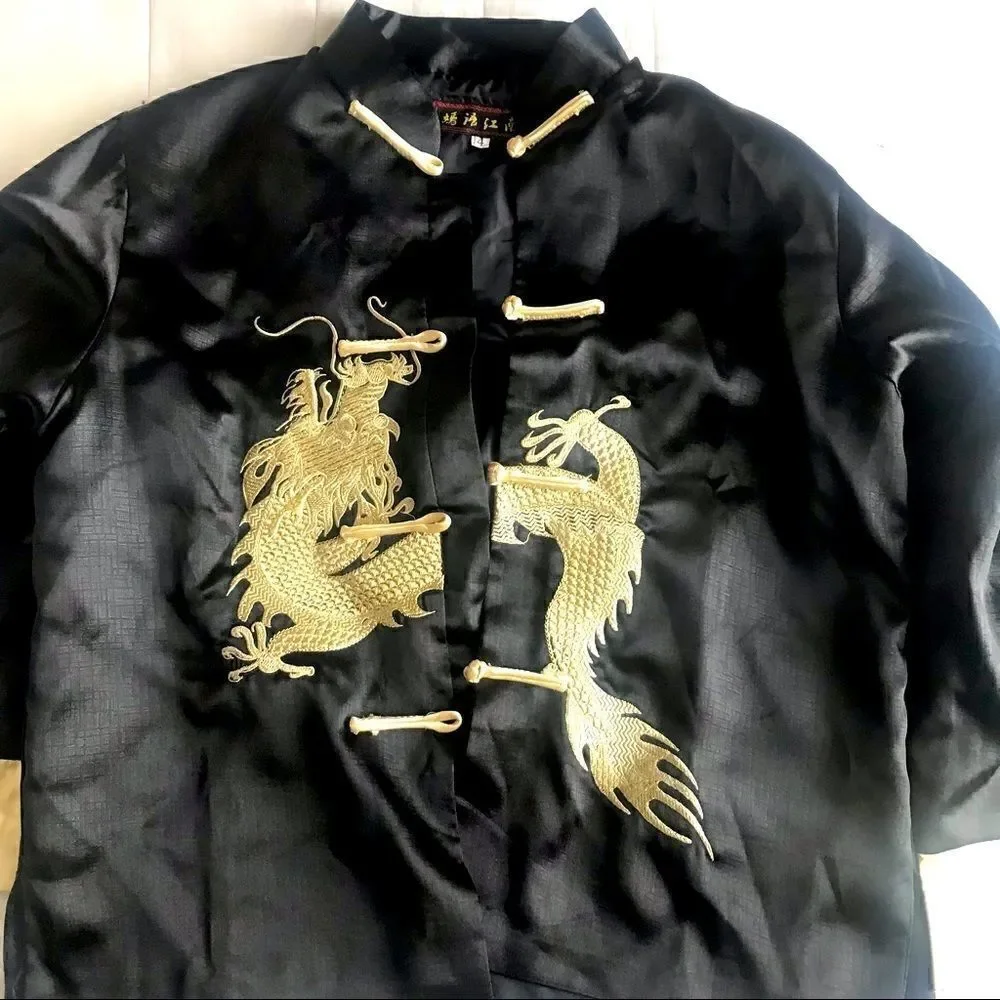 Chinese Dragon Kung Fu Outfit Tang Suit for Boys